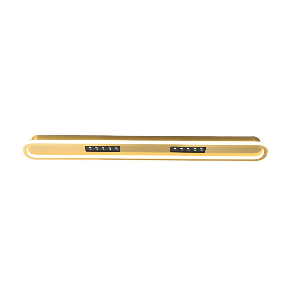 Modern Rounded Rectangular LED Ceiling Light – 3-Step Dimming