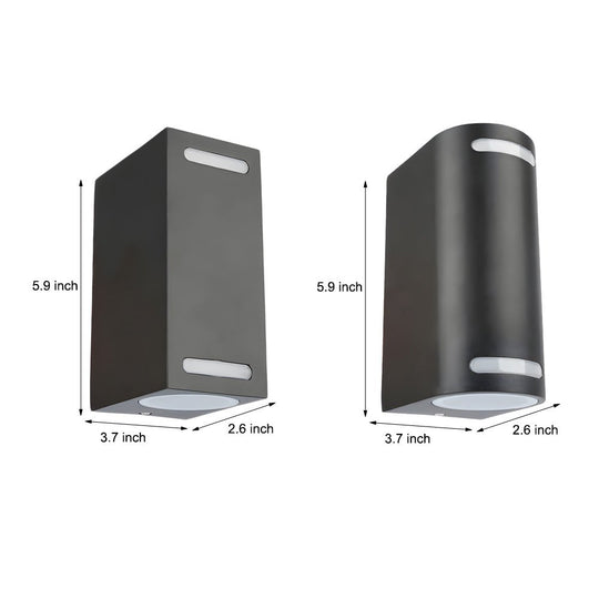 Simple Square Waterproof LED Outdoor Wall Light