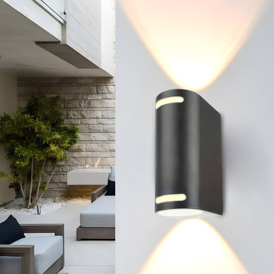 Simple Square Waterproof LED Outdoor Wall Light