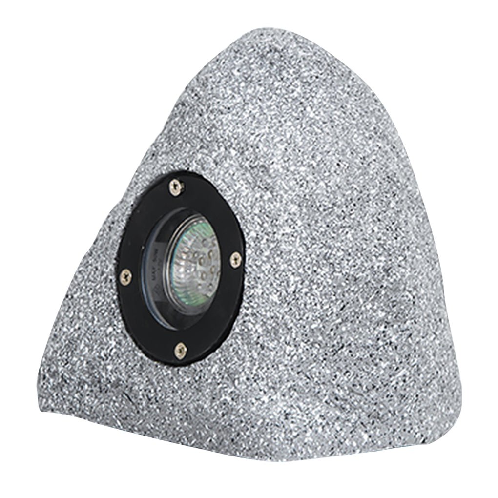 Resin Stone-Inspired Warm LED Garden Light Outdoor Illumination