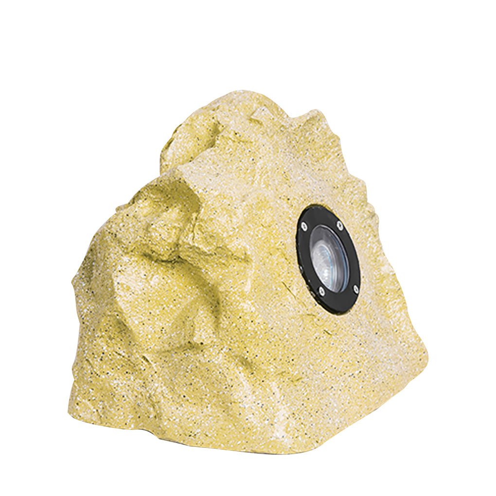 Resin Stone-Inspired Warm LED Garden Light Outdoor Illumination