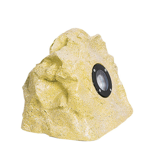 Resin Stone-Inspired Warm LED Garden Light Outdoor Illumination