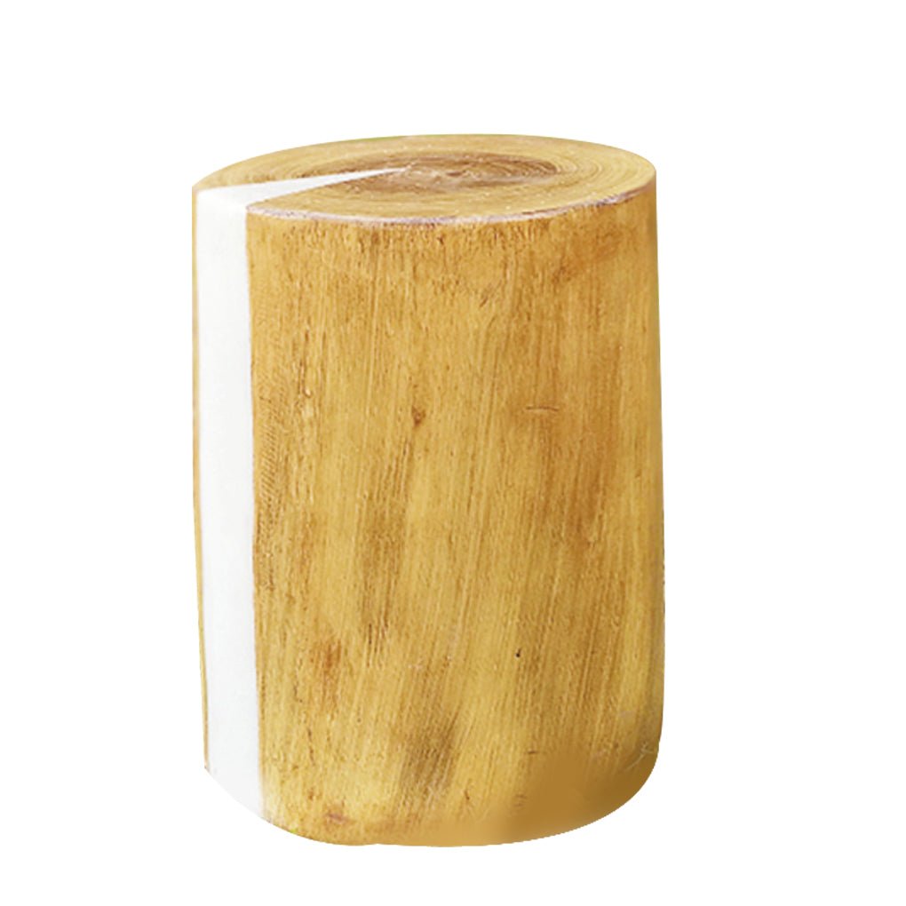 Realistic Tree Stump LED Outdoor Garden Light Cylindrical Design