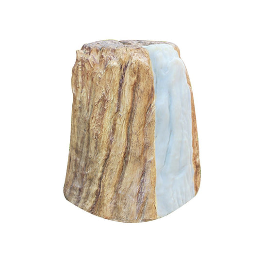 Realistic Tree Stump LED Outdoor Garden Light Cylindrical Design