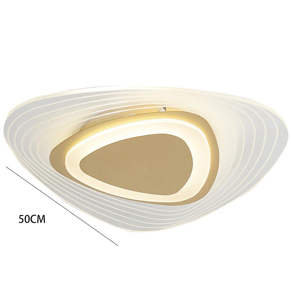 Geometric Shaped Nordic LED Semi-Flush Mount Ceiling Light