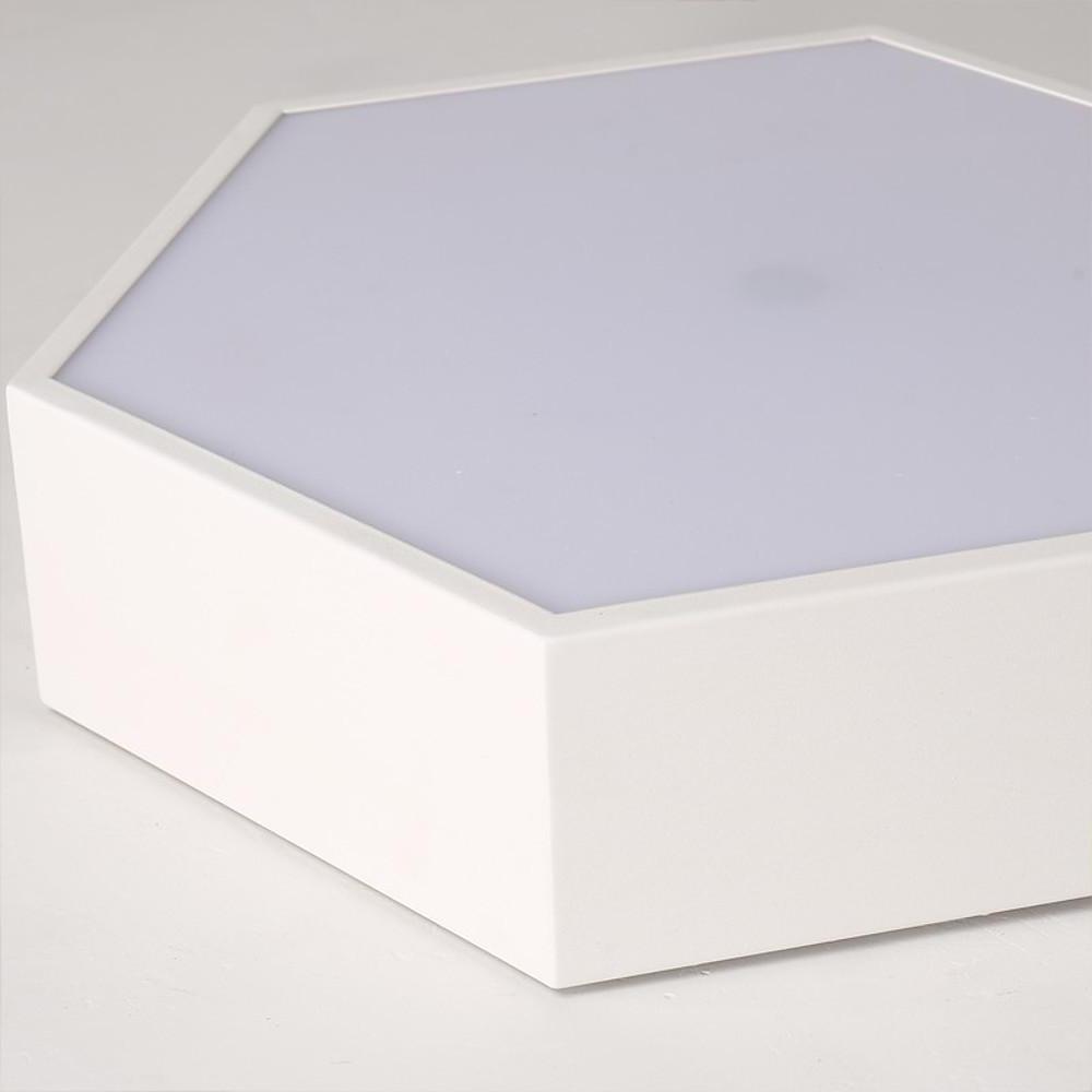 Geometric Shaped LED Wireless Control Modern Ceiling Light – Flush Mount Design