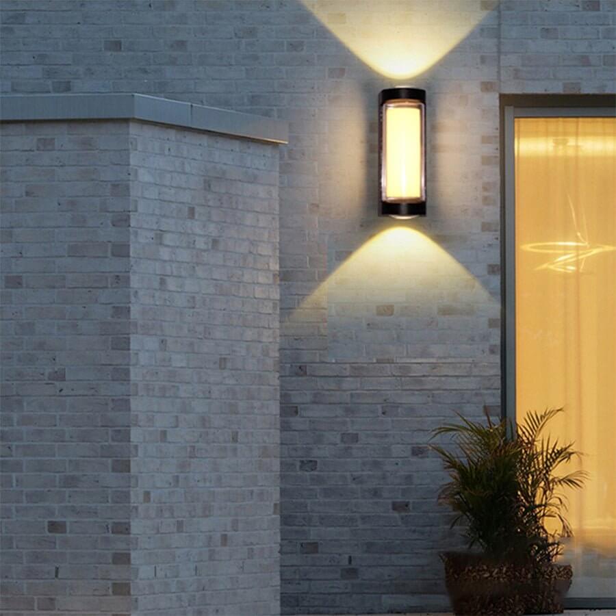 Sleek Dual-Directional Modern LED Outdoor Wall Light