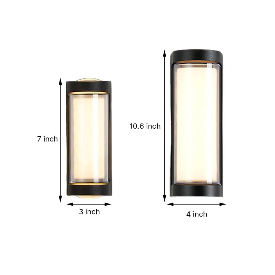 Sleek Dual-Directional Modern LED Outdoor Wall Light