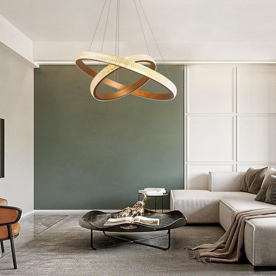 Circle Modern LED Chandelier for Dining and Kitchen