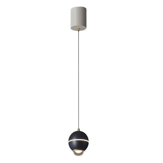 Modern Metal Ball Pendant Light – LED with 3-Step Dimming