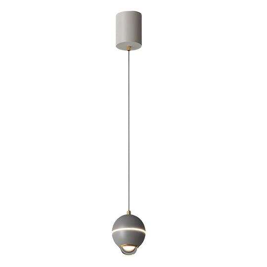 Modern Metal Ball Pendant Light – LED with 3-Step Dimming