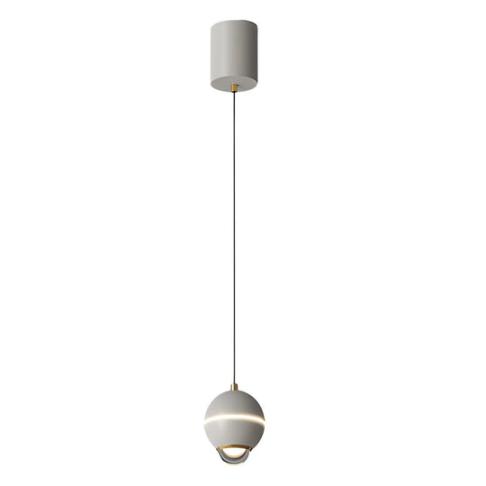 Modern Metal Ball Pendant Light – LED with 3-Step Dimming