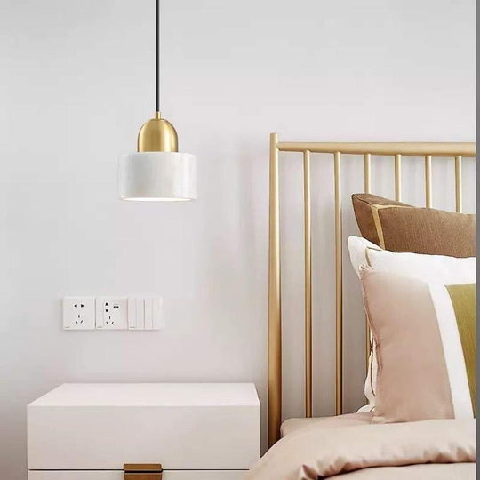 Modern Metal Marble Mini Pendant Light – Classic Artistic Design