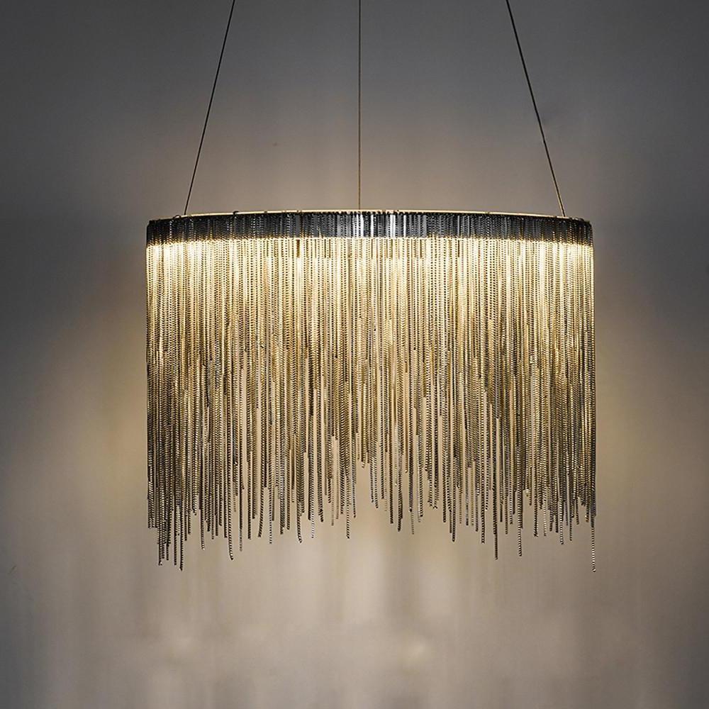 LED Modern Drum Chandelier