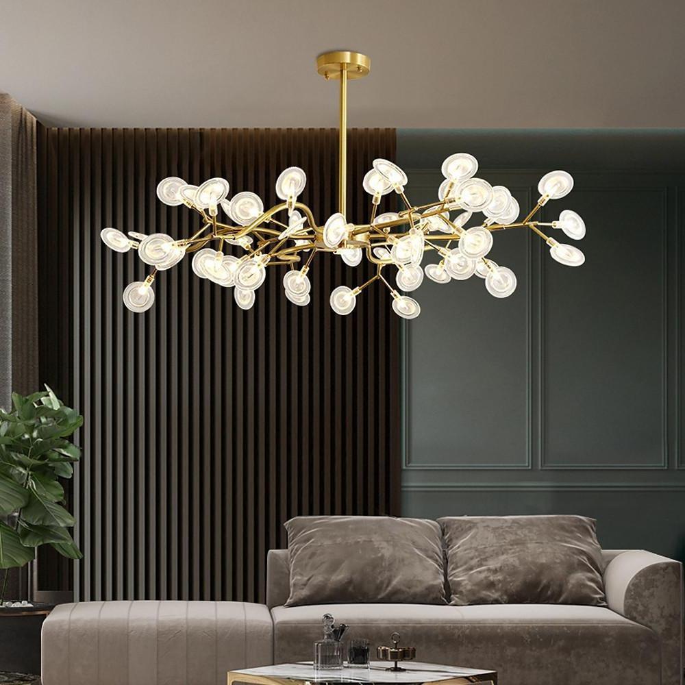 LED Firefly – Sputnik Chandelier Modern Hanging Ceiling Light