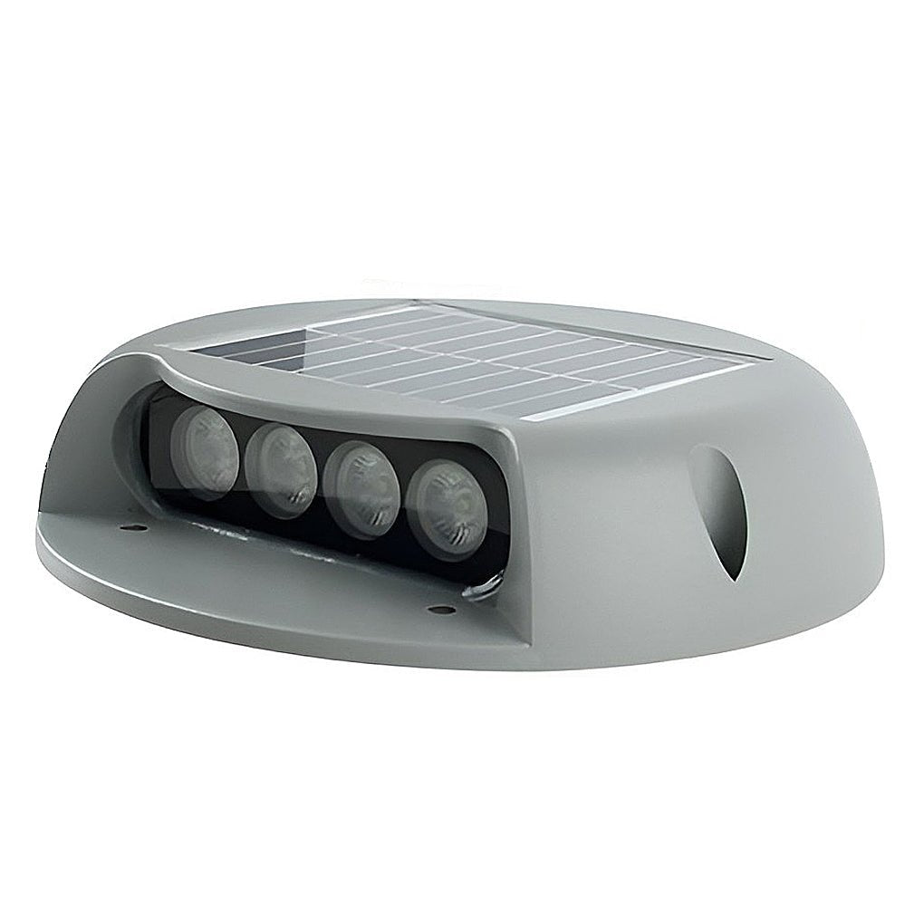 Wall Protected Flush Mount On Step Lights Solar LED Stairway Landscape Lighting