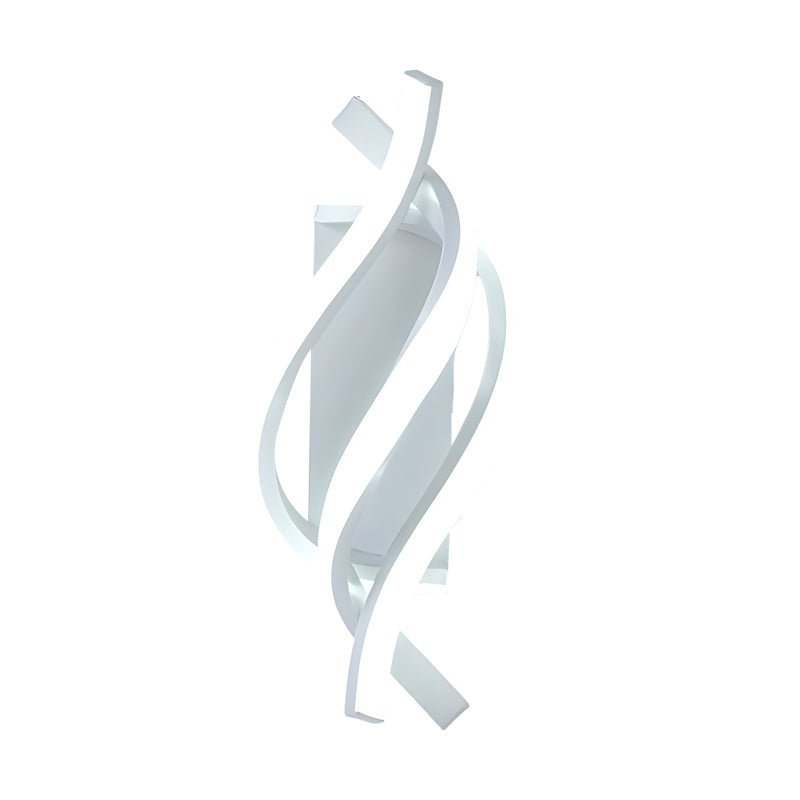Spiral Minimalist Three Step Dimming LED Wall Lamp
