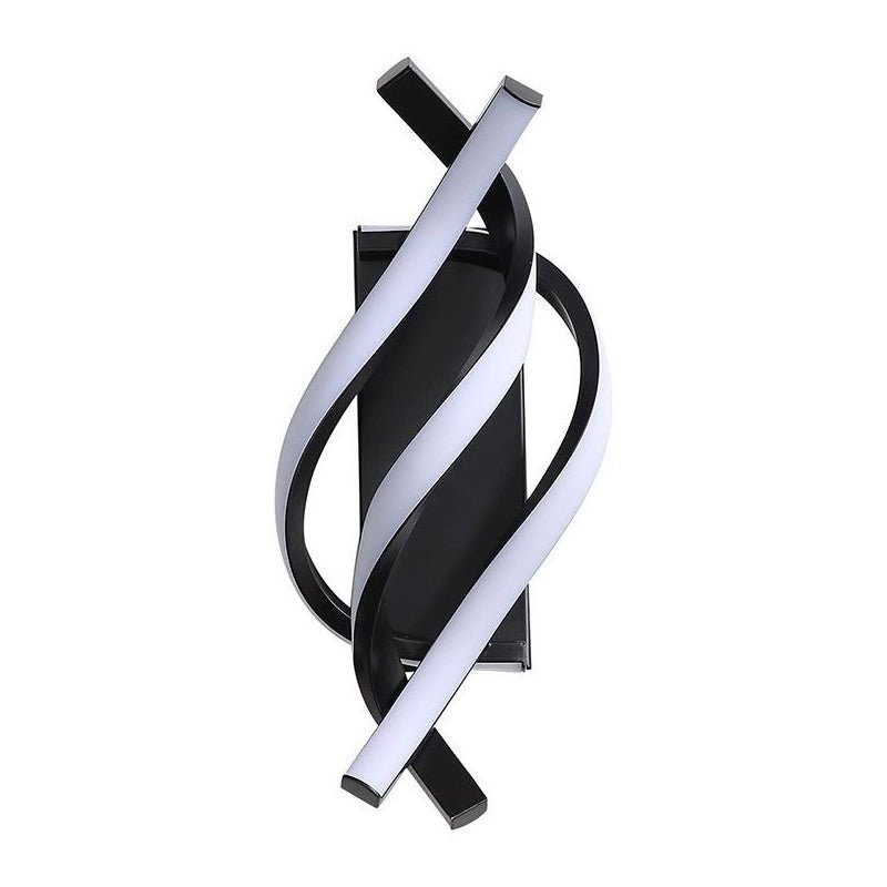 Spiral Minimalist Three Step Dimming LED Wall Lamp