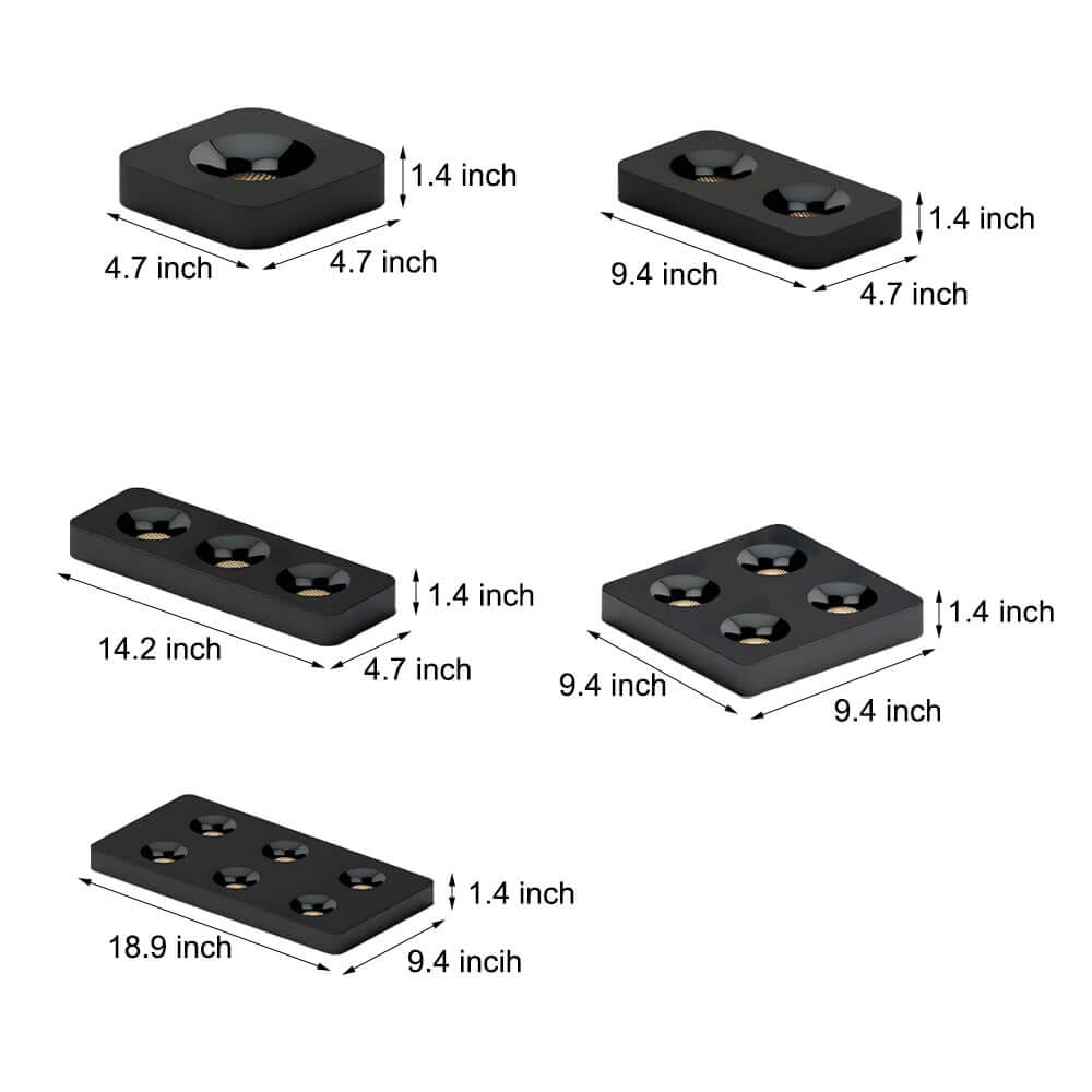 Square LED Anti Glare Flush Mount Ceiling Light