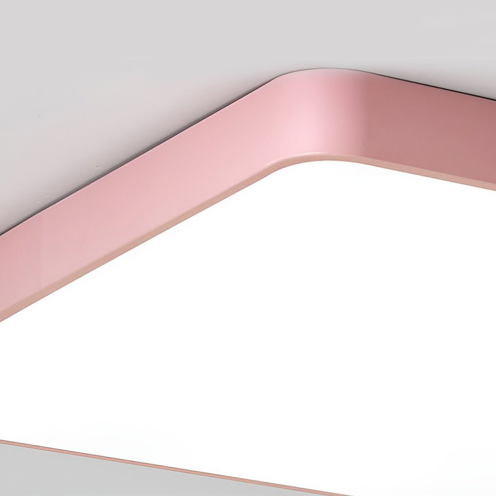 Square LED Flush Mount Light for Baby & Kids Rooms, Living Room, or Bedroom