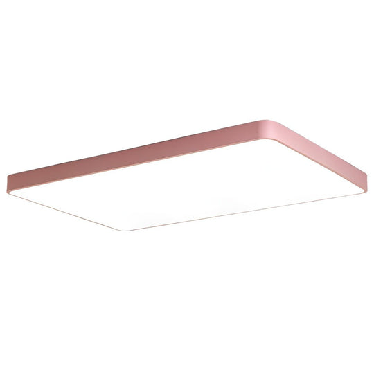 Square LED Flush Mount Light for Baby & Kids Rooms, Living Room, or Bedroom