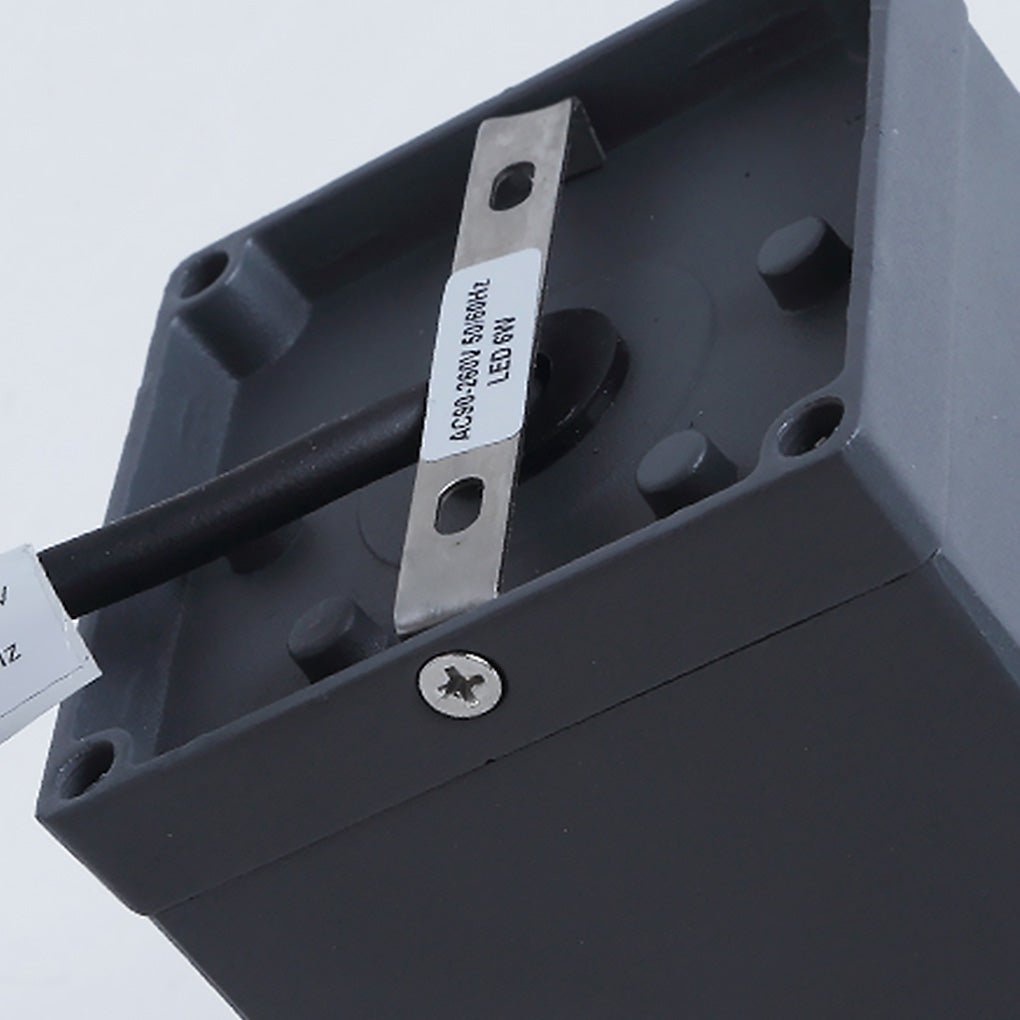 Square LED Waterproof Ceiling Downlight for Balcony, Entrance, and Hallway