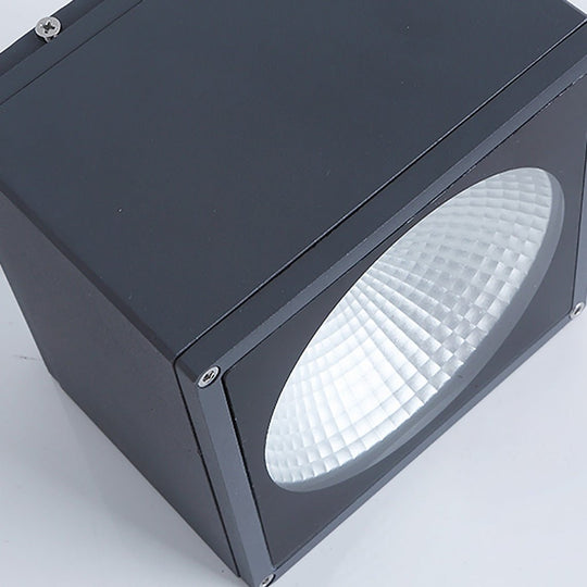Square LED Waterproof Ceiling Downlight for Balcony, Entrance, and Hallway