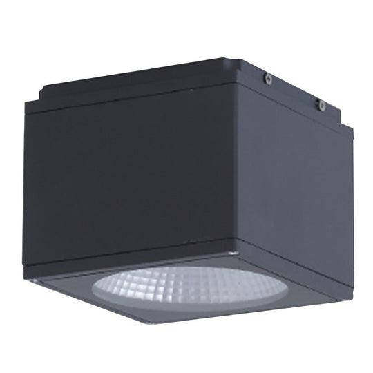 Square LED Waterproof Ceiling Downlight for Balcony, Entrance, and Hallway