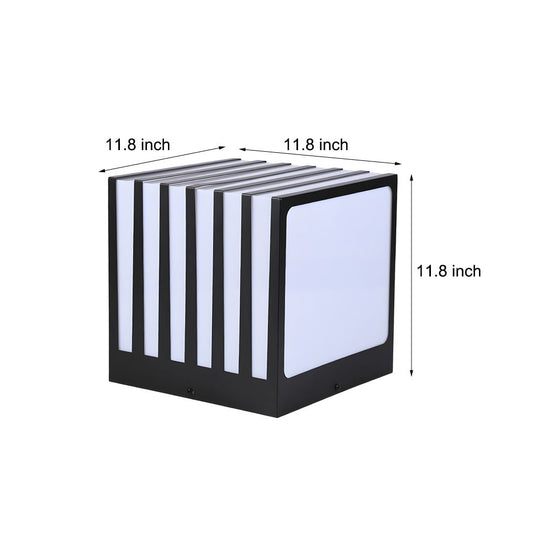 Square Outdoor LED Column Deck Post Light