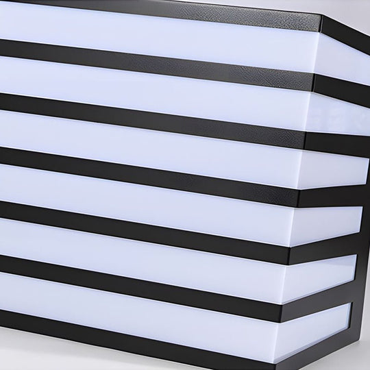 Square Outdoor LED Column Deck Post Light
