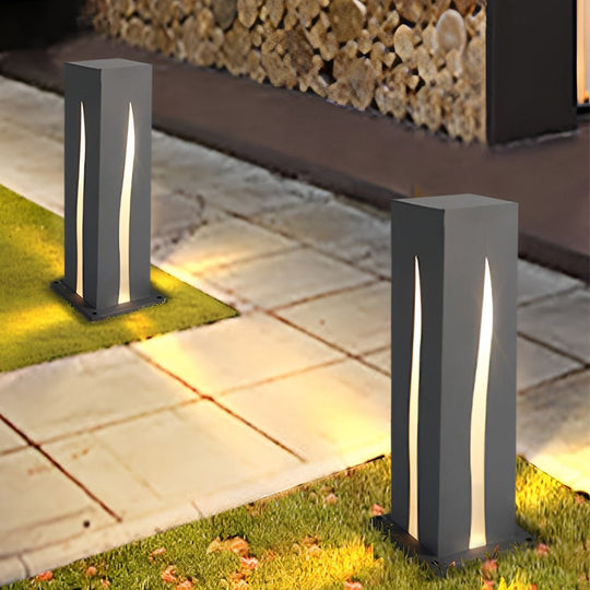 Elegant Rectangular LED Outdoor Pathway Light