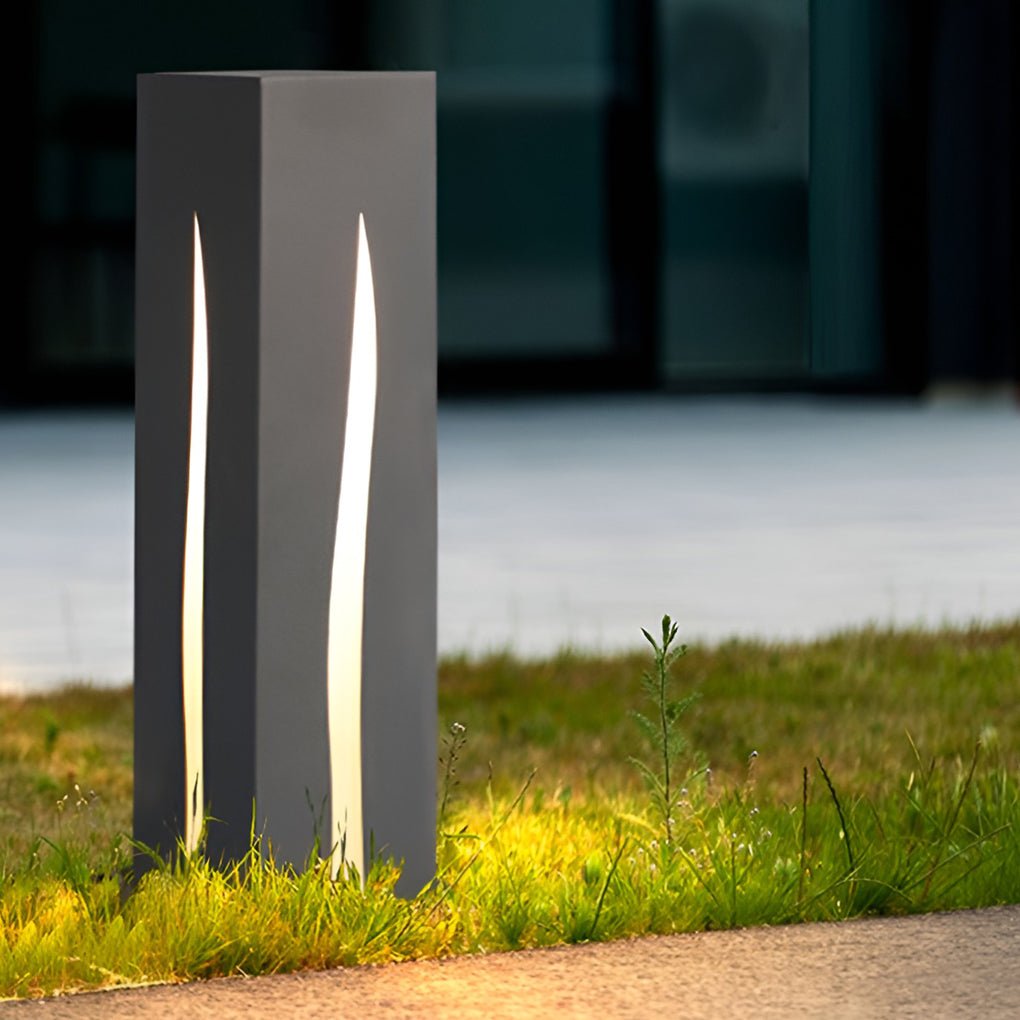 Elegant Rectangular LED Outdoor Pathway Light
