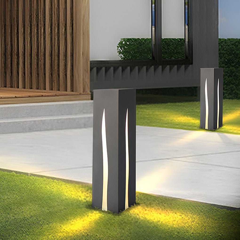 Elegant Rectangular LED Outdoor Pathway Light