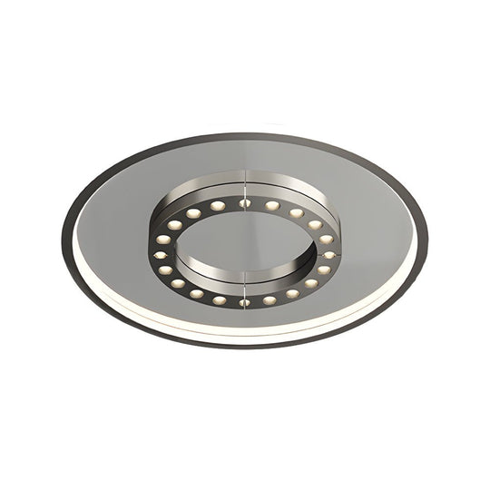 Square or Round Anti-Glare Ceiling Light with 3-Step Dimming