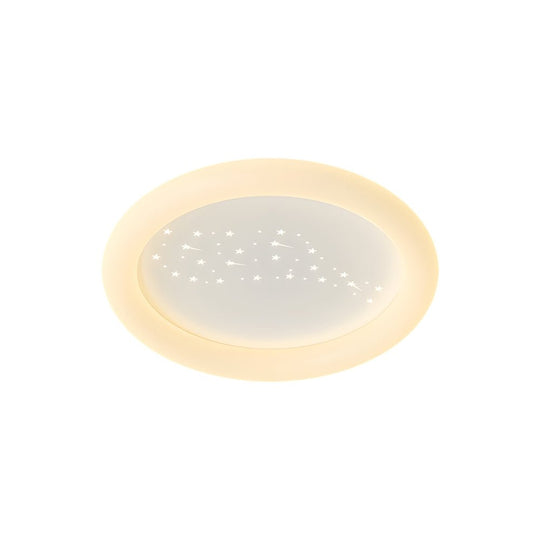 Square or Round Ceiling Light with 3-Step Dimming