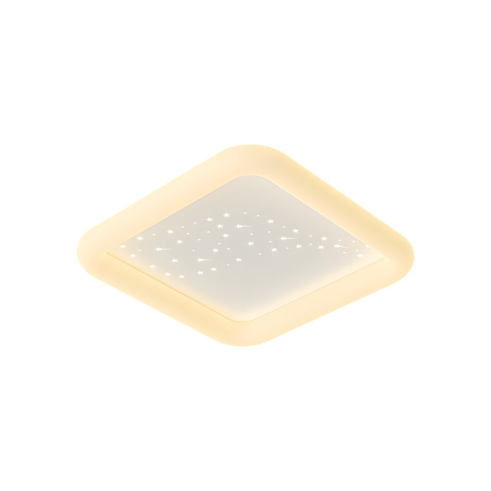 Square or Round Ceiling Light with 3-Step Dimming