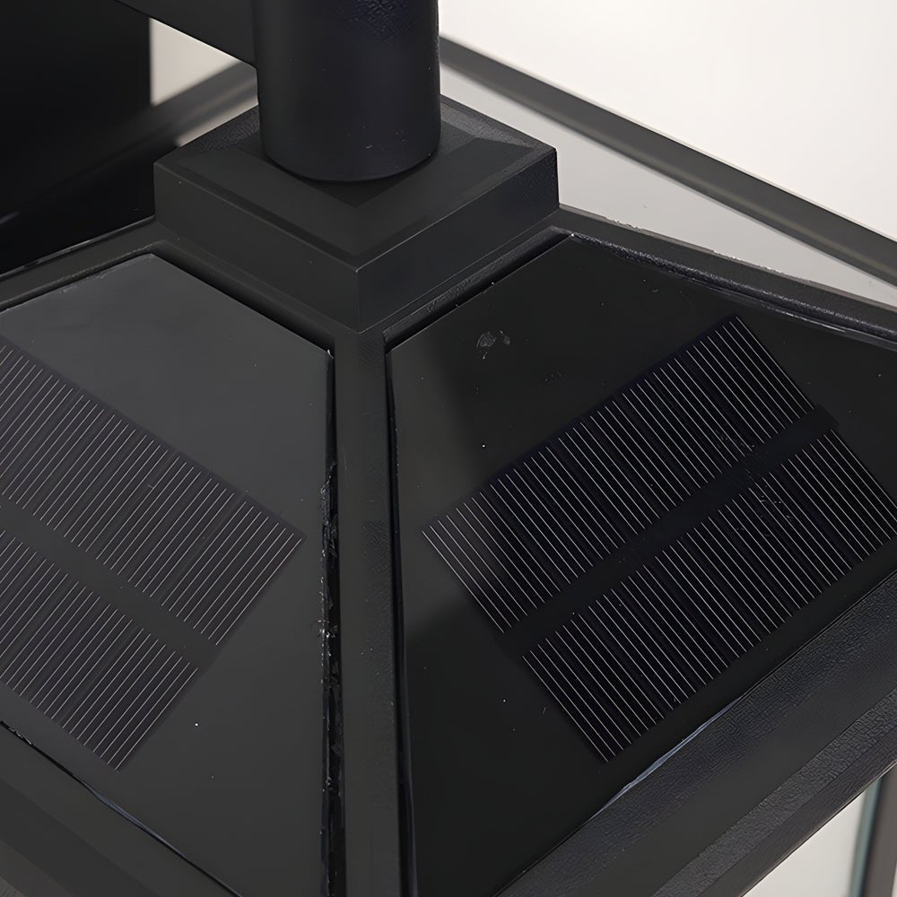 Square Solar Powered Waterproof LED Outdoor Wall Light