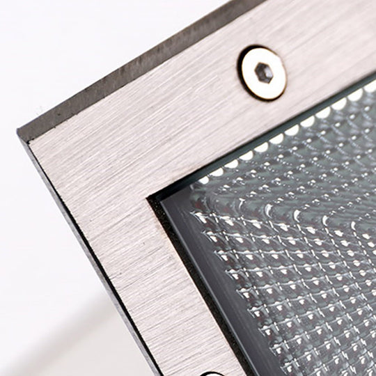 Square In-Wall Recessed Waterproof LED Step Light for Outdoor Stairs