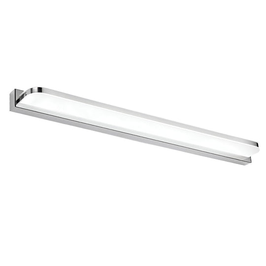LED Bathroom Vanity Light with Polished Iron Trim