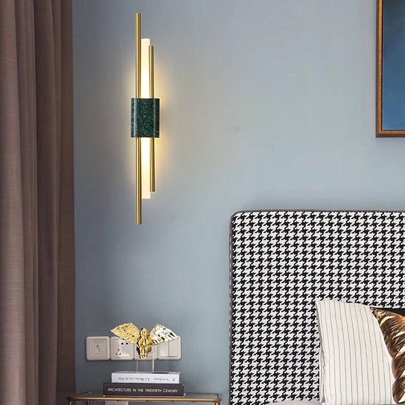 Strips Marble Luxury Postmodern LED Wall Lamp