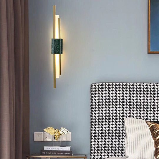 Strips Marble Luxury Postmodern LED Wall Lamp