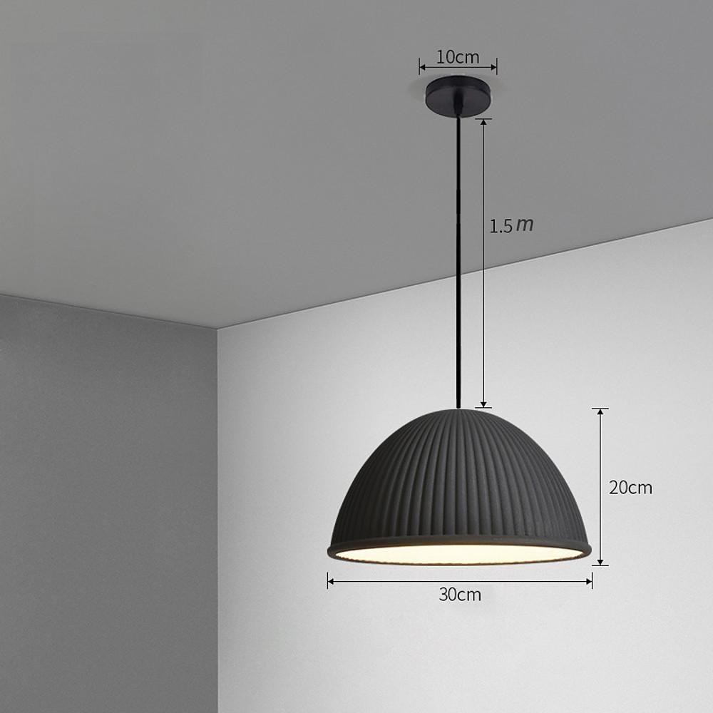 Artistic Dome Modern Pendant Light