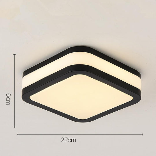 Thick Round Modern LED Flush Mount Ceiling Light