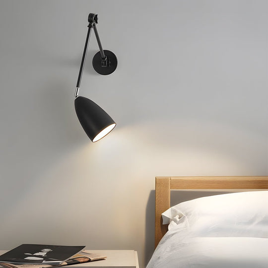 Swing Arm Wall Lamp – Adjustable 1-Light Wall Mounted Sconce