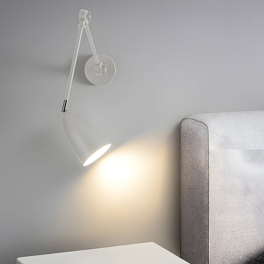 Swing Arm Wall Lamp – Adjustable 1-Light Wall Mounted Sconce