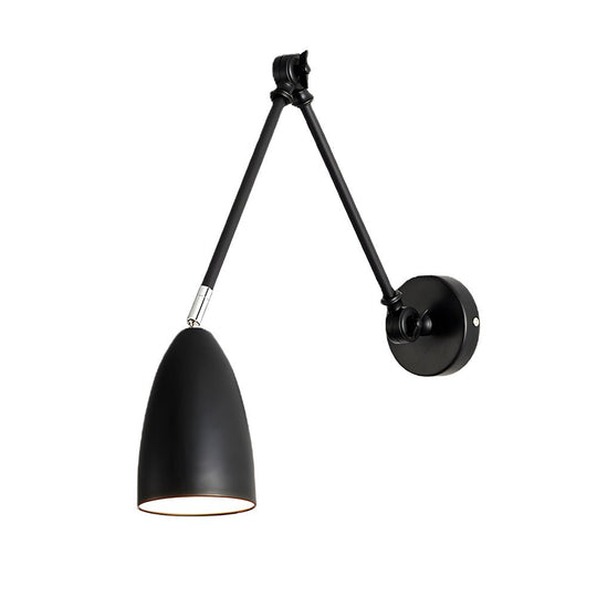 Swing Arm Wall Lamp – Adjustable 1-Light Wall Mounted Sconce