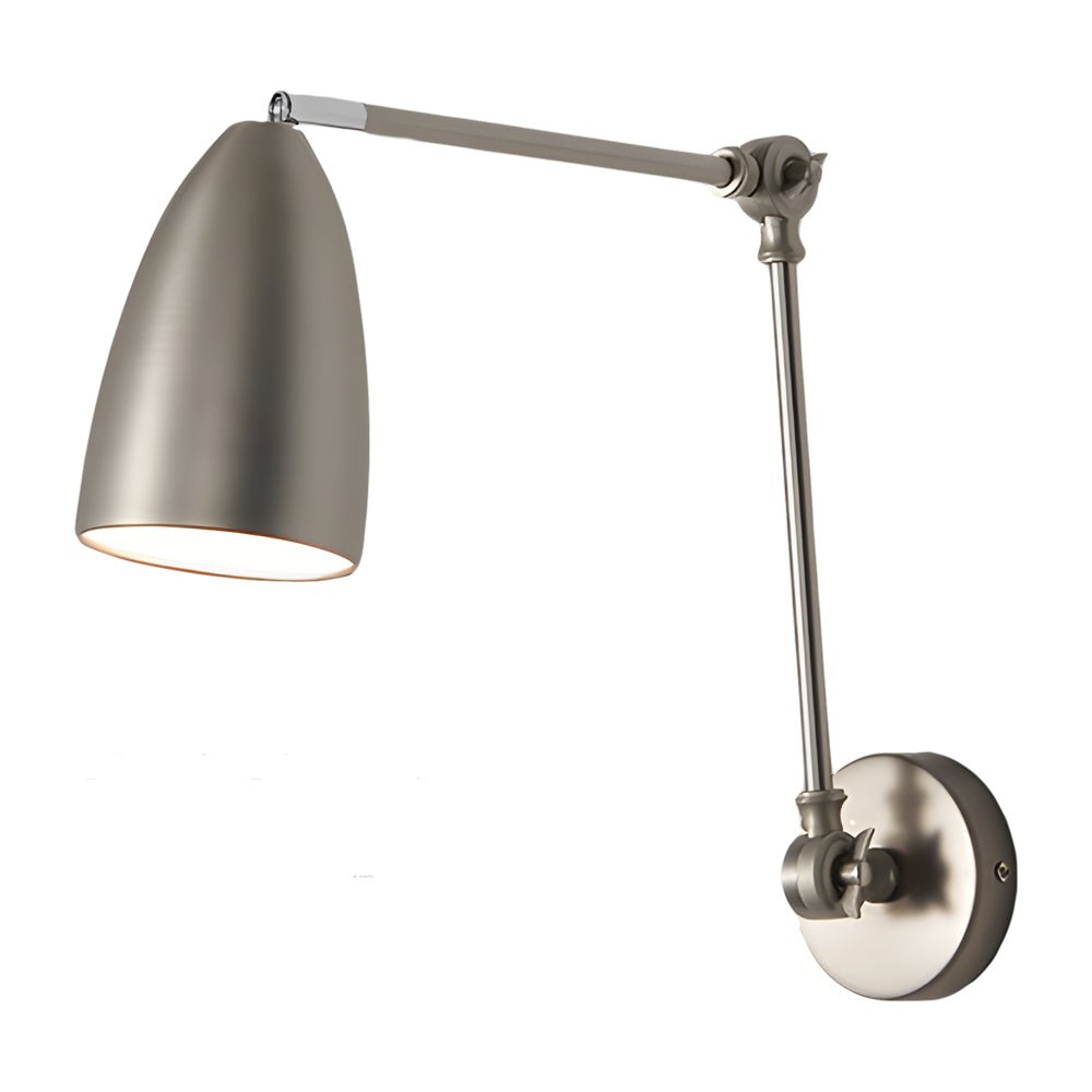 Swing Arm Wall Lamp – Adjustable 1-Light Wall Mounted Sconce