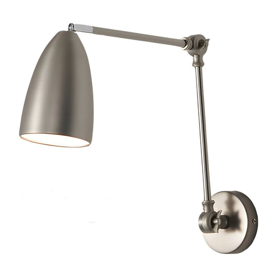 Swing Arm Wall Lamp – Adjustable 1-Light Wall Mounted Sconce