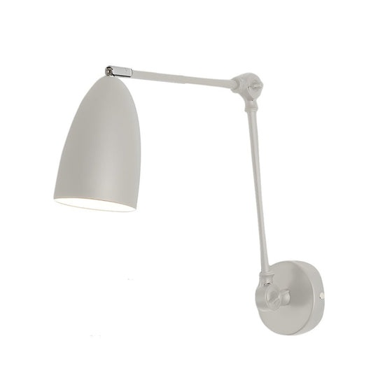 Swing Arm Wall Lamp – Adjustable 1-Light Wall Mounted Sconce