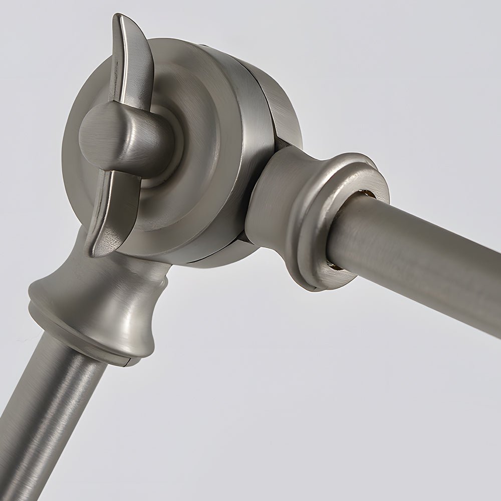 Swing Arm Wall Lamp – Adjustable 1-Light Wall Mounted Sconce